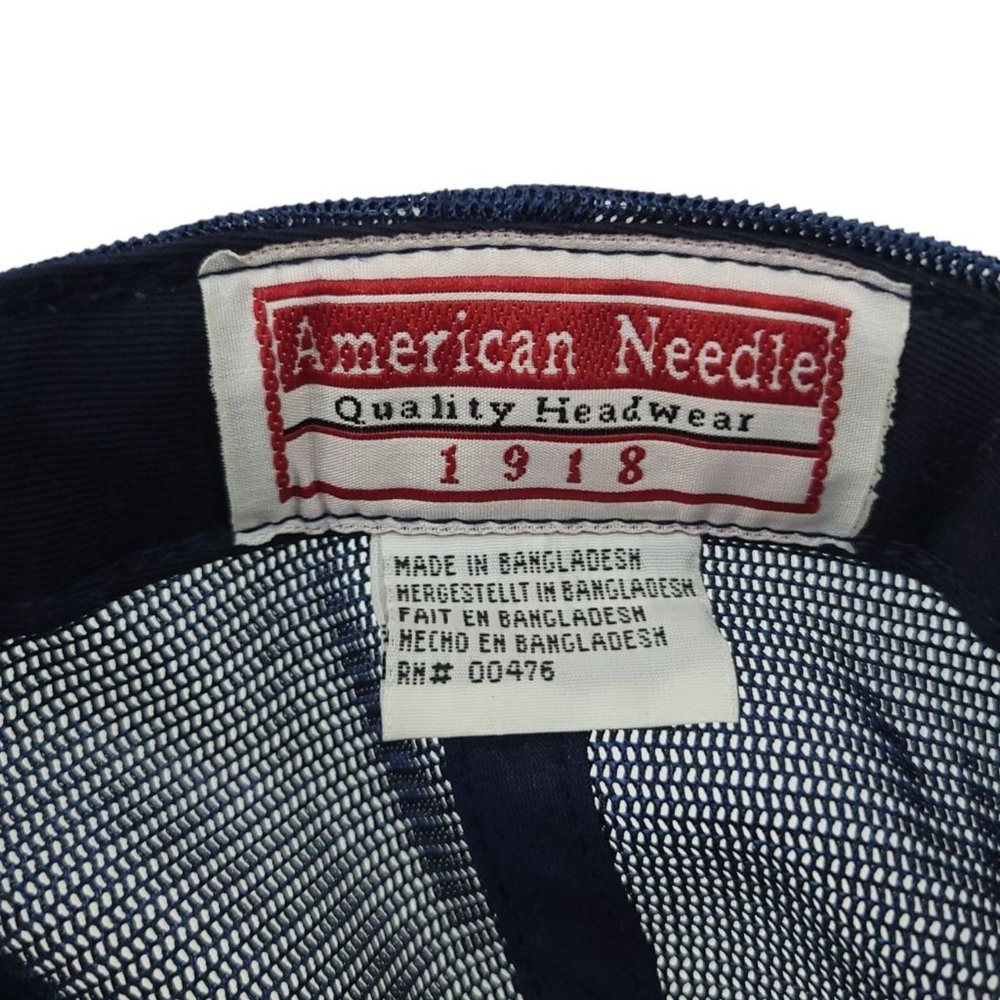 Alabama USA Yellowhammer State Mesh Tuck Strap Cap Trucker Hat American Needle - Picture 12 of 12